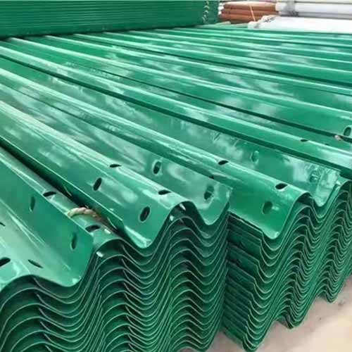 Powder Zinc Coating Galvanized Steel Highway Guardrail