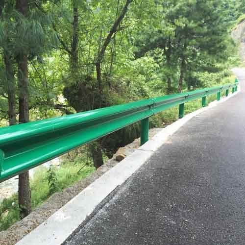 Highway Barrier Galvanized Steel Flex Beam Road Safety Guardrail