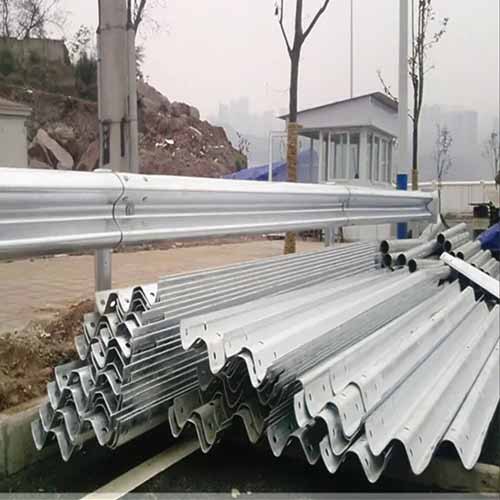 Factory Price Made In China Driveway Barrier Highway Guardrail Galvanized Post Screw Whole Unit Guardrail